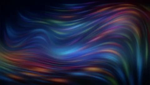 Vibrant multicolored swirling abstract background with glowing effect Stockillustratie