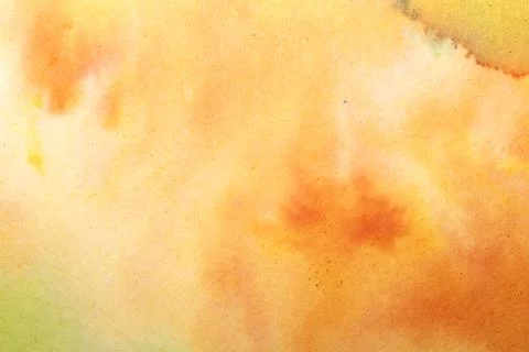 Vibrant multicolour watercolour paint background with blended colours Illustrazione stock