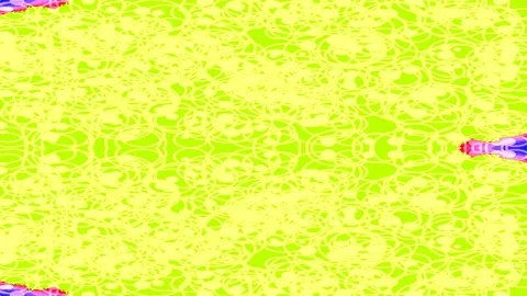 Vibrant neon abstract background pattern loop | Psychedelic geometric motio.. Stock Footage 336881668