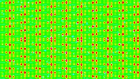 Vibrant Neon Abstract Geometric Grid Pattern Background Loop for Tech Visua.. Stock Footage 339794929