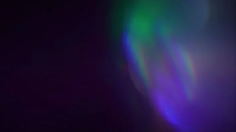 Vibrant Neon Aurora Glow Background with Reflective Light Blur Stock Footage 342833990
