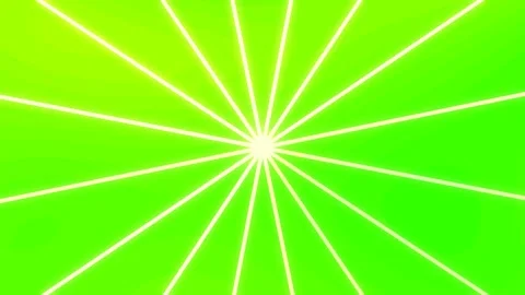 Vibrant Neon Burst Background - Abstract Geometric Light Rays on Purple Gra.. Stock Footage 331717770