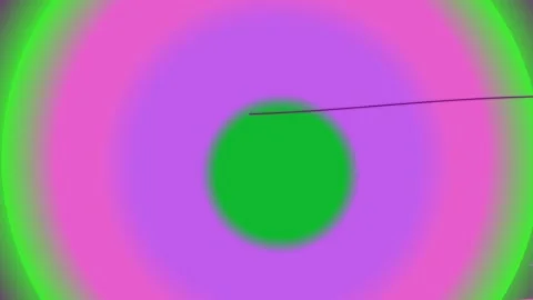 Vibrant Neon Circle Animation Background. Stock Footage 329292597