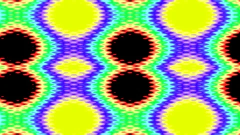 Vibrant neon geometric background pattern texture for retro digital art desig Stock Footage 339332967