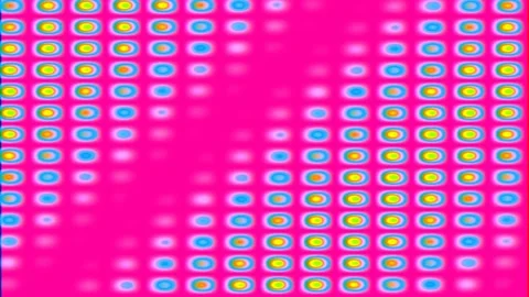 Vibrant Neon Geometric Pattern Background for Tech Visualization or Digital.. Stock Footage 339502403
