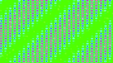Vibrant Neon Gradient Abstract Background Overlay of Colorful Geometric Dots Stock Footage 337500615