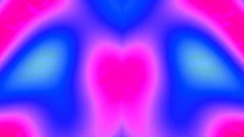 Vibrant Neon Gradient Background Abstract Visualizer Loop Stock Footage 336533548