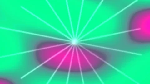 Vibrant Neon Gradient Background with Radial Light Energy Flow Stock Footage 339790512