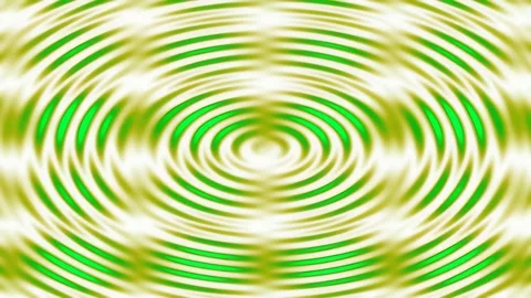 Vibrant neon green abstract circular ripple background motion loop Stock Footage 342207954