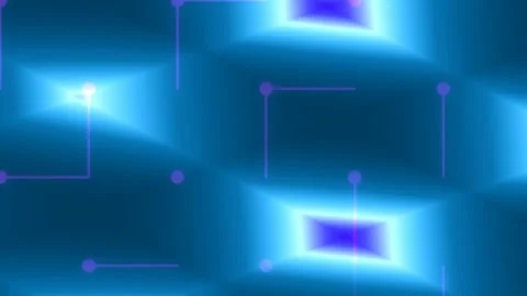 Vibrant Neon Green Abstract Light Background for Digital Tech Presentation .. Stock Footage 337561822