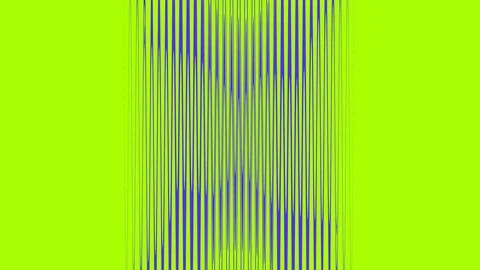 Vibrant neon green background with dynamic blue vertical lines Stock Illustration