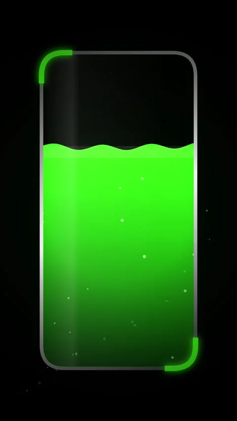 Vibrant neon green gradient background for abstract modern video design Stock Footage 345494190