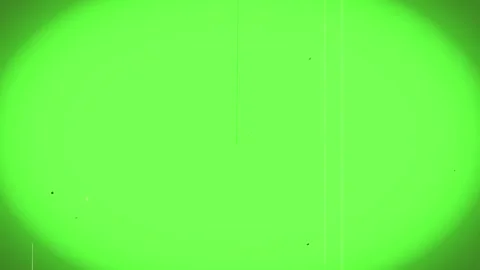Vibrant neon green screen background featuring vintage film texture effects Stock Footage 338995082