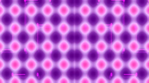 Vibrant Neon Grid Pattern: Futuristic Abstract Technology Background Displa.. Stock Footage 336773711