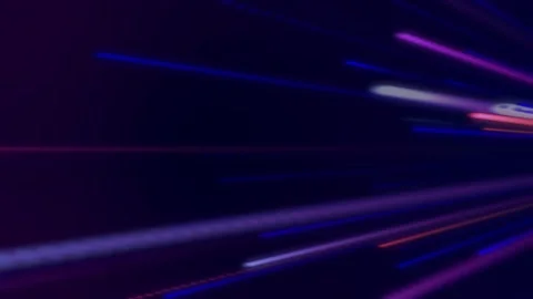 Vibrant neon lights in motion, ideal for modern energy themes. Stock Footage 286407353