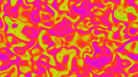 Vibrant Neon Liquid Flowing Abstract Animation Video stock 330847103