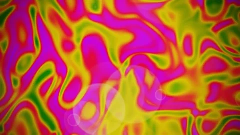 Vibrant Neon Liquid Psychedelic Motion Background Stock Footage 346602355