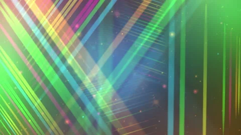 Vibrant Neon Parallel Lines Background with Abstract Color Gradients Видео 306288187