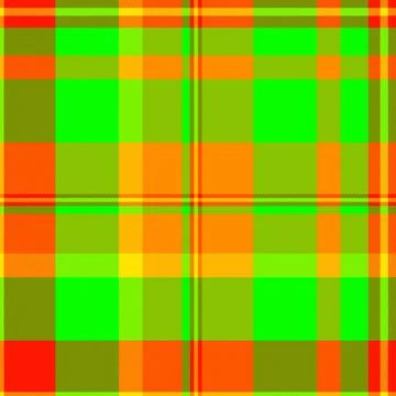 Vibrant neon plaid pattern.  Perfect for textiles, website backgrounds, or gr Illustrazione stock