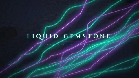 Vibrant neon tech lines stream over dark futuristic background animation Video stock 337655278