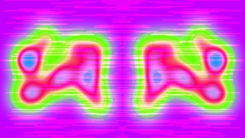 Vibrant Neon Wave Background Loop | Futuristic Digital Abstract Tech Visualiz Stock Footage 335606752
