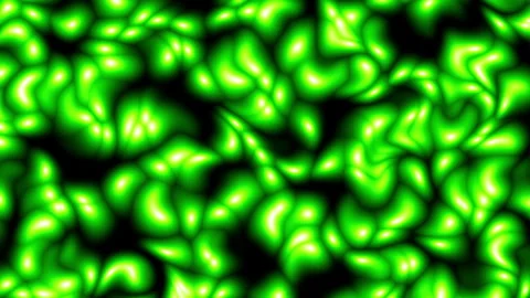 Vibrant oozing green slime abstract background. Digital imitation of microscopic Stock Footage 339281035