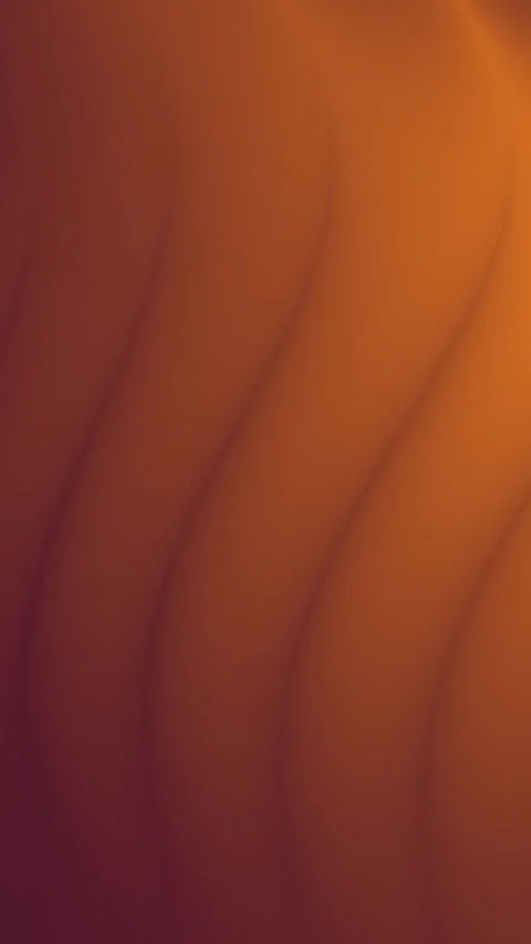 Vibrant orange abstract background with smooth flowing wave patterns Stock Footage 317864951