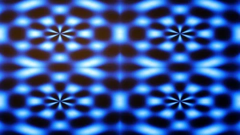 Vibrant Orange and Black Abstract Psychedelic Op Art Seamless Pattern Loop Stock Footage 336881847