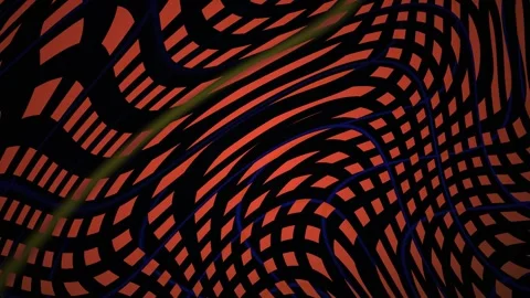 Vibrant orange and black abstract pattern. Stock Footage 340042332