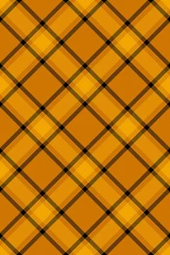 Vibrant orange and black diagonal plaid pattern.  Perfect for autumnal design 스톡 일러스트