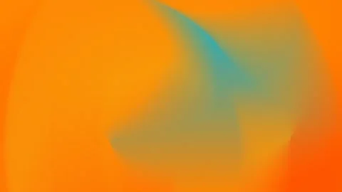 Vibrant orange and blue gradient abstract pattern. Seamless loop background. 4K. 動画素材 309855566