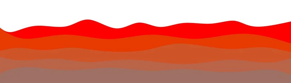 Vibrant orange and red waves, warm color abstract, fire style background 스톡 일러스트