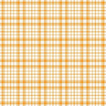 Vibrant orange and white checkered pattern.  Perfect for textile design, webs Stock Illustration