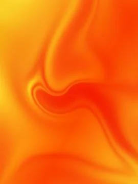 Vibrant Orange and Yellow Gradient Background Smooth Abstract Liquid イラスト素材