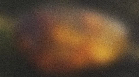 A vibrant orange and yellow gradient light effect on a dark background Illustrazione stock