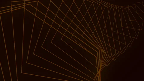 Vibrant orange diagonal geometric pattern design Stock Footage 317329682