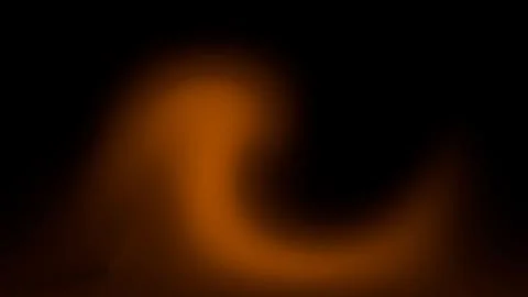 Vibrant orange glow on dark background Stock Illustration