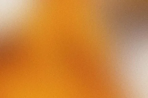 Vibrant orange gradient abstract background with a delicate grainy texture Stock Photos