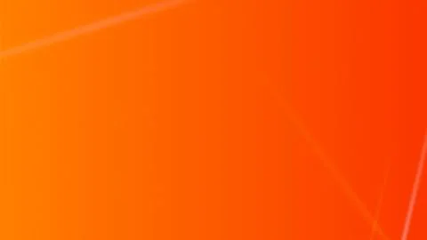Vibrant orange gradient background with dynamic white lines Stock Illustration