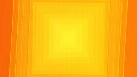 Vibrant orange gradient background with square layers イラスト素材