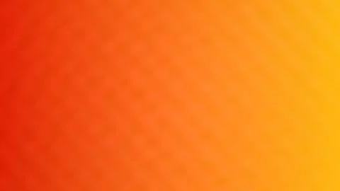 Vibrant orange gradient background with yellow light Stock Illustration