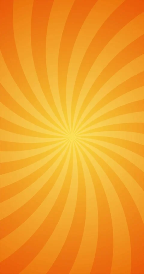Vibrant Orange Gradient Light Burst Swirl Animation Background Stock Footage 289387707
