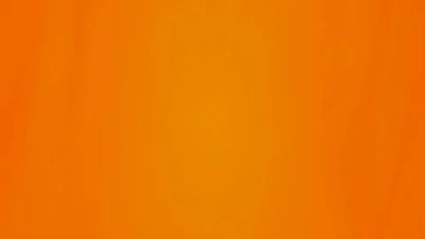 Vibrant orange gradient sunset background with warm glowing light Stock Illustration