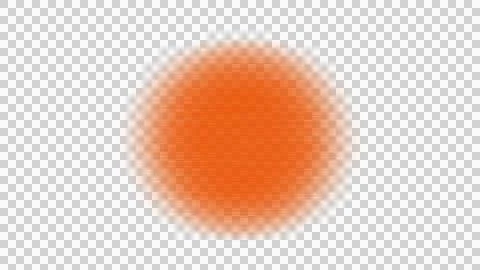 Vibrant orange gradient texture background Stock Illustration