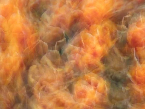 Vibrant Orange Icm Pattern Background Stock Photos