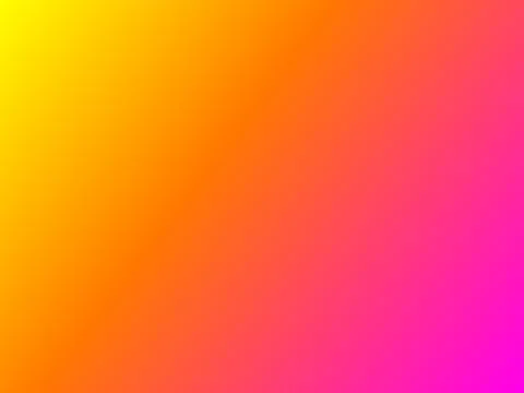 Vibrant Orange to Pink Gradient Background with Smooth Yellow Transition Stock Illustration