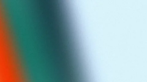 Vibrant Orange Teal Blue Gradient Abstract Grainy Background Texture Stock Footage 339252377
