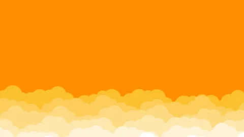 Vibrant Orange Yellow Abstract Waves Background for National Senior Citizen.. Stock Footage 340137244