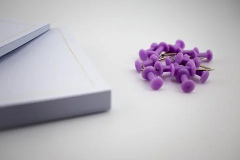 Vibrant Order Notes and Fasteners Creating a Space for Ideas Stock Photos