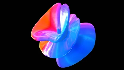 Vibrant Organic Loop Animated Background Stock Footage 276497216